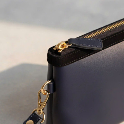 Ví Cấm Tay Da Bò Ý, Ví Cầm Tay Đa Năng Clutch thời trang thiết kế Hity ACC001