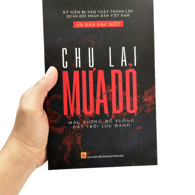 Sách Mưa Đỏ (Chu Lai) Ấn Bản Đặc Biệt Bìa Cứng - Kèm Hộp