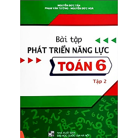 Sách - Bài tập phát triển năng lực Toán 6 tập 2