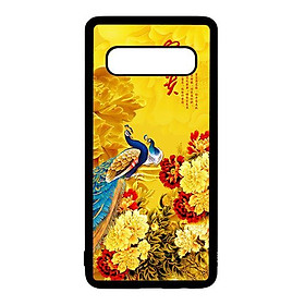 Ốp lưng điện thoại dành cho Samsung S10  Công Và Hoa