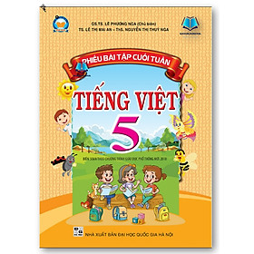 Sách - Phiếu bài tập cuối tuần Tiếng Việt 5 - Cánh Diều