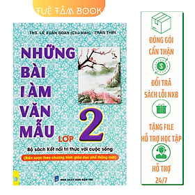 Sách - Những bài làm văn mẫu lớp 2 (Kết nối tri thức với cuộc sống)