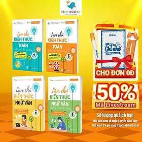 Sách - Combo Làm Chủ Kiến Thức Toán Bằng Sơ Đồ Tư Duy Lớp 9 – Luyện Thi Vào 10