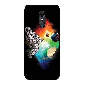 Ốp Lưng in cho Xiaomi Redmi 5 Mẫu Ngoài Không Gian - Hàng Chính Hãng