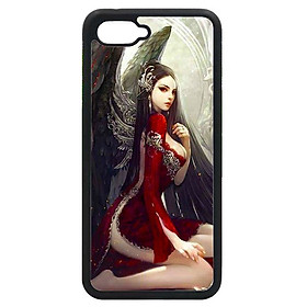 Ốp lưng cho Oppo Realme C1 Girl 214 - Hàng chính hãng