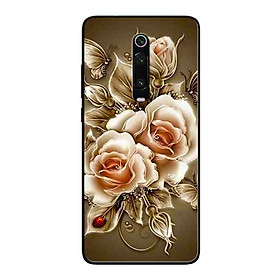 Ốp Lưng in cho Xiaomi Mi 9T Mẫu Hoa Hồng 3 - Hàng Chính Hãng
