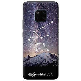 Ốp in cho Huawei Mate 20 Pro Cung Hoàng Đạo - Aquarius - Hàng chính hãng