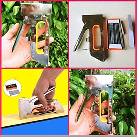 BỘ DỤNG CỤ BẤM ĐINH GHIM CẦM TAY SIÊU MẠNH TẶNG HỘP GHIM BẤM CHẤT LƯỢNG