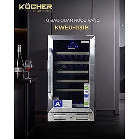 TỦ BẢO QUẢN RƯỢU VANG KWEU-1131B. Hàng chính hãng
