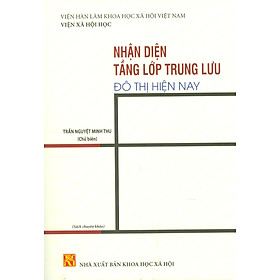 Nhận Diện Tầng Lớp Trung Lưu Đô Thị Hiện Nay (Sách chuyên khảo) - Trần Nguyệt Minh Chu