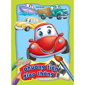 Sách - Tô Màu Phương Tiện Giao Thông 1 - Tân Việt Books