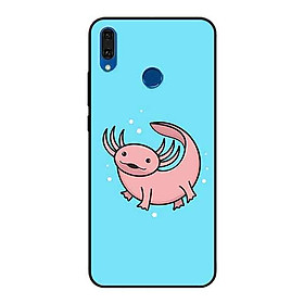 Ốp Lưng in cho Huawei Y9 2019 Mẫu Cá Cửu Sừng Hồng - Hàng Chính Hãng