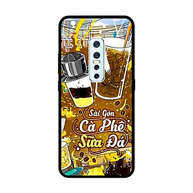 Ốp Lưng in cho Vivo V17 Pro Mẫu Nền SG2 - Hàng Chính Hãng