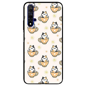 Ốp lưng dành cho Huawei 5t - Mate 20 - Mate 20 Pro mẫu Mèo Ly Tình Yêu