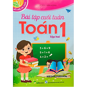 Sách - Bài tập cuối tuần toán 1 - tập 2 ( kết nối )