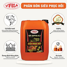 VIF-SUP Bo 0.2 - Phân bón Siêu phục hồi can 20L