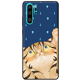 Ốp in cho Huawei P30 Pro Mèo Xanh - Hàng chính hãng