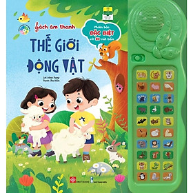 Sách Âm Thanh - Thế Giới Động Vật - Đinh Tị Books