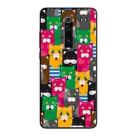 Ốp Lưng in cho Xiaomi Redmi K20 Pro Mẫu Những Chú Mèo Ngộ Nghĩnh - Hàng Chính Hãng