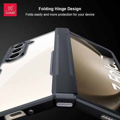 Ốp lưng cho Samsung Samsung Galaxy Z Fold 6 / Fold 7 XUNDD Beatle chống sốc, lưng trong, viền màu - Hàng chính hãng
