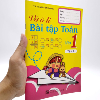Vở Ô Li Bài Tập Toán Lớp 1 - Tập 2