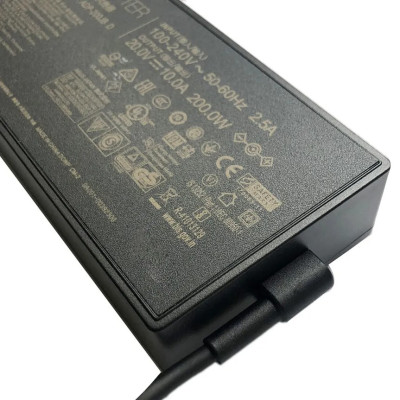 Sạc dành cho Laptop ASUS TUF A17 FA706QM/3060RTX 200W AC Adapter hàng nhập khẩu.