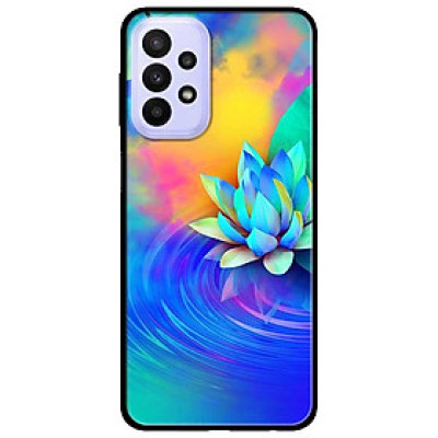 Ốp lưng dành cho Samsung A23 4G - A53 5G - A73 mẫu Sen Xanh Vàng