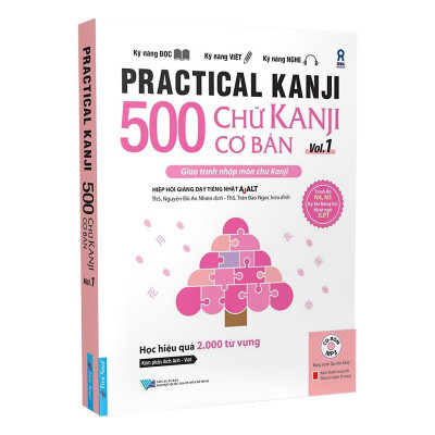 Sách - Practical Kanji Vol.1 - 500 Chữ Kanji  Cơ Bản Vol.1