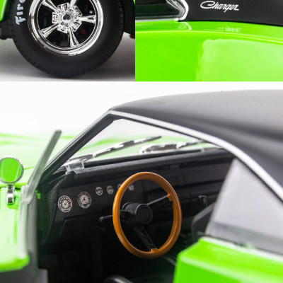 Mô hình xe Dodge Charger R/T 1969 1:18 Maisto - 32612