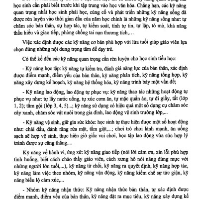 Sách - Bộ Tài Liệu Giáo Dục Kỹ Năng Sống Dành Học Sinh Tiểu Học