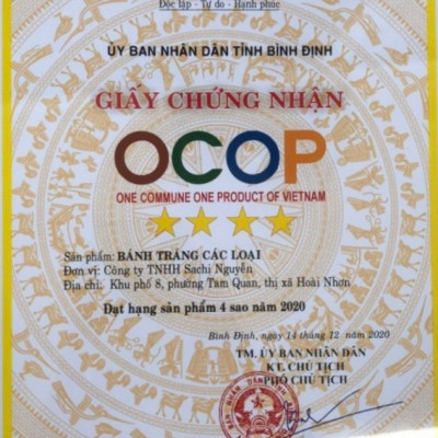 Bánh Tráng Gạo Mè Cao Cấp Nướng Sẵn Sachi Bì Loại 75Gram