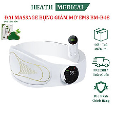 máy massge bụng EMS, máy massage tan mỡ bụng,hỗ trợ giảm đau nhức vùng thắt lưng, lấy lại vóc dáng