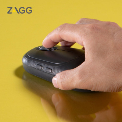 Chuột không dây Bluetooth Zagg Pro Mouse, kết nối đa thiết bị , bảo hành 12 tháng 1 đổi 1 - Hàng chính hãng