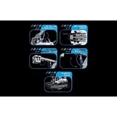 BYJARDA - GC0105- Xe Cứu Hỏa Thủy Lực  (127 Chi tiết)