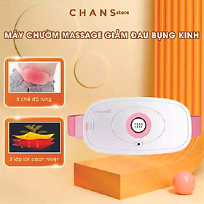 Đai Masage Bụng Kinh Nguyệt, Đai chườm nóng Puha giảm đau bụng kinh chườm bụng kinh kết hợp massage bụng 