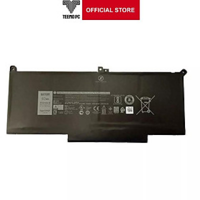 Pin Tương Thích Cho Laptop Dell Latitude E7480 7480 - Model: F3Ygt - Hàng Nhập Khẩu New Seal TEEMO PC TEBAT1381