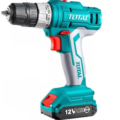 MÁY KHOAN BÚA DÙNG PIN 12V (0.8- 10MM) (KÈM THEO 2 PIN, 1 SẠC) TOTAL TIDLI1222 - HÀNG CHÍNH HÃNG