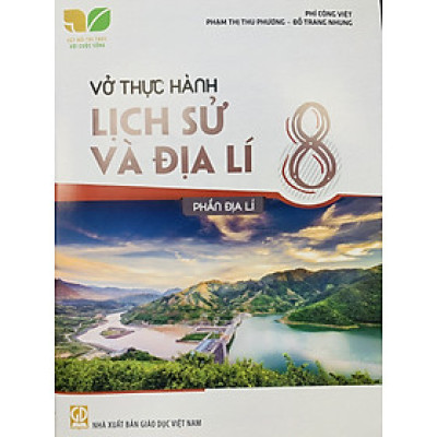 Combo 2 cuốn Vở thực hành Lịch sử và Địa lí lớp 8 (Kết nối tri thức với cuộc sống)