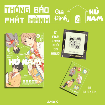 [Manga] Gia Đình Hủ Nam - Tập 4 - Amakbooks
