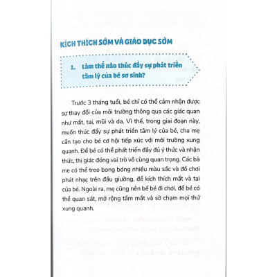 Phát Triển Tâm Lý Lành Mạnh Cho Con (1001 Vấn Đề Nuôi Dạy Con)