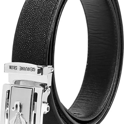 Thắt Lưng Nam Da Cá Đuối Huy Hoàng HT4501 - Đen