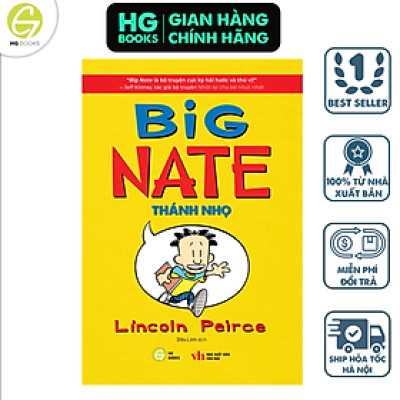 Truyện tranh Big Nate: In a Class By Himself - Thánh Nhọ - Bản Tiếng Việt.