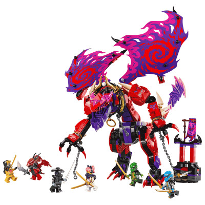 LEGO NINJAGO 71832 Đồ Chơi Lắp Ráp Rồng Thần Sức Mạnh Thunderfang (668 chi tiết)