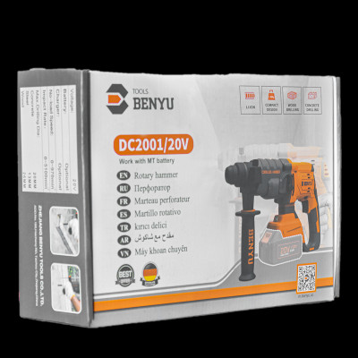 DIY | Máy khoan búa dùng pin Benyu DC2001/20V