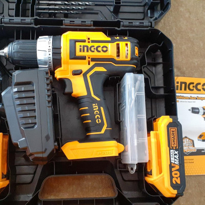 MÁY KHOAN BÚA DÙNG PIN 20V (2.0- 13MM) INGCO CIDLI20031 - HÀNG CHÍNH HÃNG