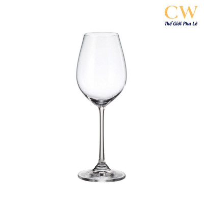 Bộ Ly Vang Trắng Pha Lê Tiệp Crystalite Bohemia Columba Dung Tích 400ml