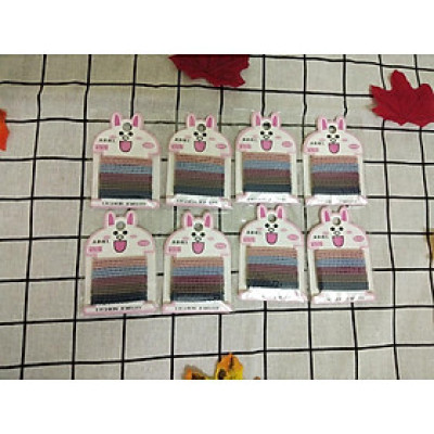 Set 15 chun buộc tóc nhiều màu