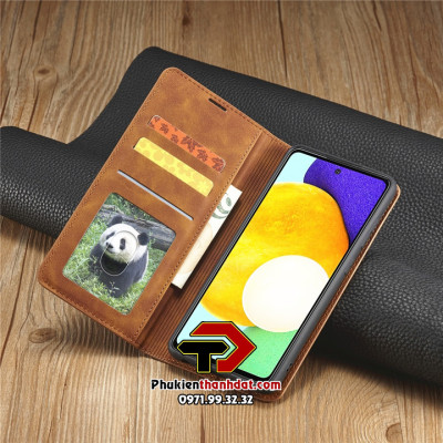 Bao da dạng ví dành cho SamSung Galaxy A73 5G chính hãng Forwenw hít nam châm, có ngăn đựng thẻ và tiền tiện lợi - Hàng chính hãng