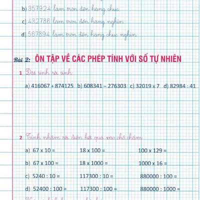 Sách - Vở Ô Li Bài Tập Toán 5/1 (Bám Sát SGK Cánh Diều)
