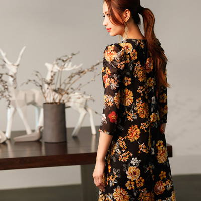 Đầm Suông Marigold DRE170 Thời trang thiết kế Hity